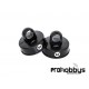 Tapones Big bore 16mm Negros Hobby Tech