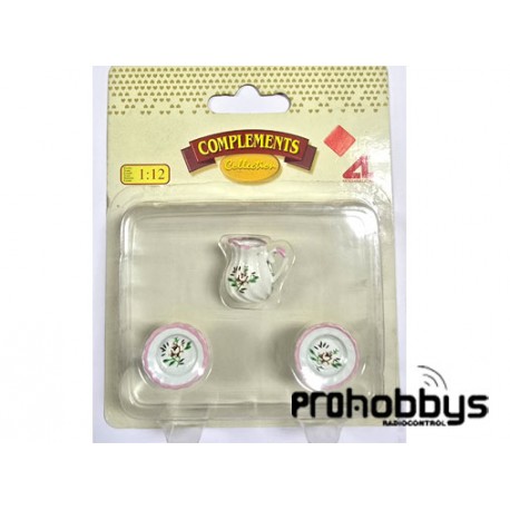 Set Jarra y Platos 1:12 Artesania Latina
