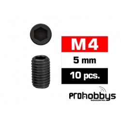 Tornillos M4x5mm Prisioneros (10u)
