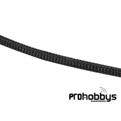 Tubo espiral GS-6 negro (1m)