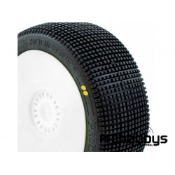 Addictive v2 buggy s2 (soft) en llanta blanca (2pcs) Procircuit