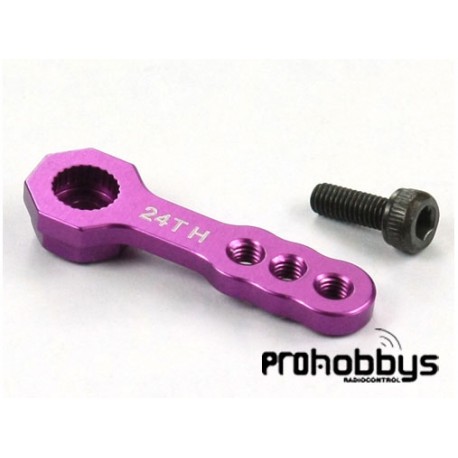 24T Servo Arm For Hitec Pumple Alum. 56610P CPV