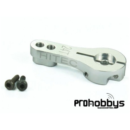 Silver Aluminum 24T Heavy Duty Servo Arm for HITEC 56607S CPV