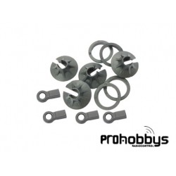 Set Apoyo Inferior Muelles Con Rotulas 1/8TT Big bore