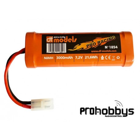 Batería Racing Pack NiMH de 7,2V 3000mAh conector Tamiya