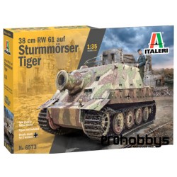 Tanque 38 cm RW 61 auf Sturmmörser Tiger 1:35 Italeri