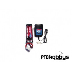 Combo Cargador IQ801-2200 (Ori30197+Ori10325E) Eu-Tamiya