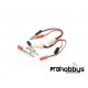Conectores de carga universales (Tamiya, BEC,JR etc)+adaptador jack