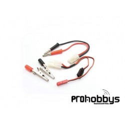 Conectores de carga universales (Tamiya, BEC,JR etc)+adaptador jack