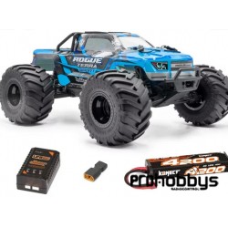Rogue Terra Monster Sport 1:10 Brushless Azul (pack batería y cargador)