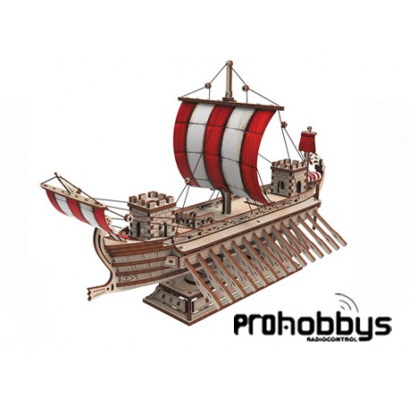 Mr. Playwood Trirreme del Emperador "Black Scorpion" con 266 piezas.