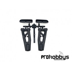 Trapecios LCD Delanteros con Alerón Down Force Hard SworKz