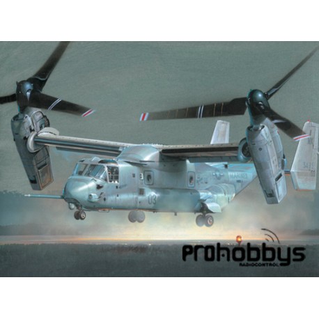 Avión V-22 Osprey. Escala 1:48.ITALERI