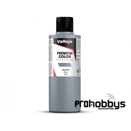 Color Opaco Gris. Envase de 200 ml. Premium 63019