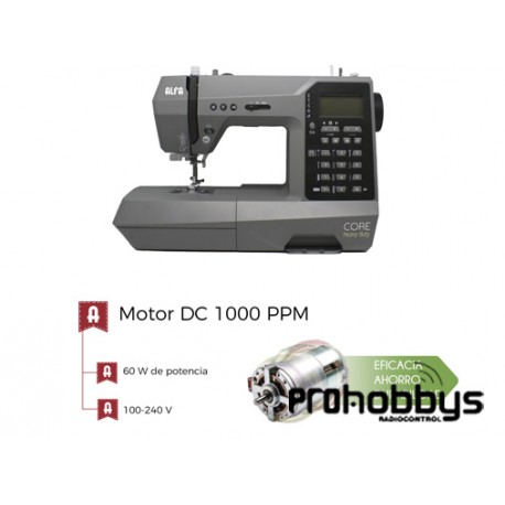 Máquina de coser Core Heavy Duty Alfa