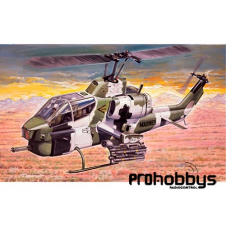 Maqueta helicóptero AH-1W SuperCobra 1/72 160 Italeri