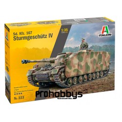 Maqueta de plástico Italeri Tanque Sd.Kfz. 167 Stu 223 Italeri