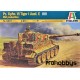 Maqueta de plástico Italeri: Tanque Pz.Kpfw. VI Tiger I Ausf. E mid prod.. Escala 1:35
