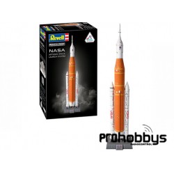 Kit de modelo de plástico Sistema de lanzamiento espacial Artemis de la NASA (SLS) escala 1:144 Revell 03760