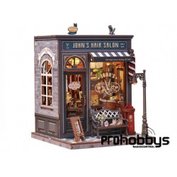 Miniature House Johon's Hair Salon (210 piezas) Cutebee