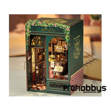 Book Nook Owl Bookstore (139 piezas) Cutebee