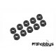 Autoblocante alu. m4 negro (10u.) Ultimate
