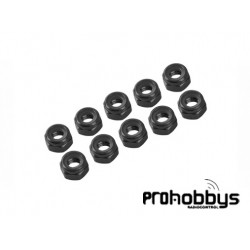 Autoblocante alu. m4 negro (10u.) Ultimate