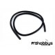 Cable Silicona Negro 10awg (50cm)