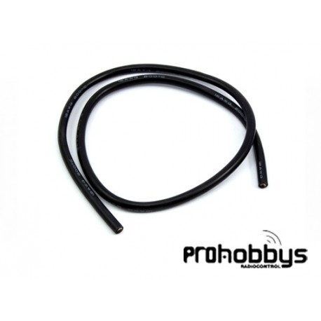 Cable Silicona Negro 10awg (50cm)