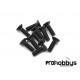 Tornillo 3X14 Cabeza Avellanado 10UNIDADES
