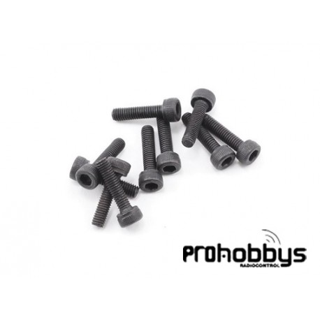 Tornillo allen 3X30mm cabeza cilíndrica (10 uds)
