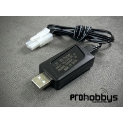 Cargador baterías coche radiocontrol USB - NiMH 2A/10W