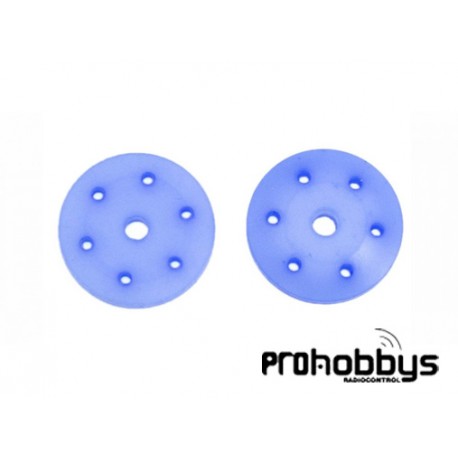 Pistones Amortiguador Cónicos 16mm azules UR1733
