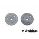 Pistones amortiguador cónicos 16mm gris (6x1,4mm) (2u.)