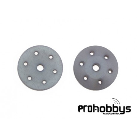 Pistones amortiguador cónicos 16mm gris (6x1,4mm) (2u.)