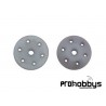 Pistones amortiguador cónicos 16mm gris (6x1,4mm) (2u.)