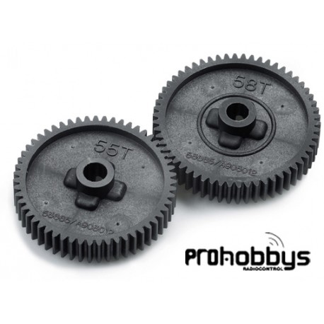 Corona 0.6P 55T y 58T (TT-01). Tamiya 53665
