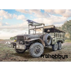 Camión Militar Dodge WC62/63 1 1/2 ton 6x6 1:35 Italeri