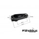 TR-X5 - Servo Hon Aluminio 25T Offset 7mm LARGO 18mm