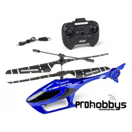 Cyber Copter IR 2 Ch RTF azul Carson