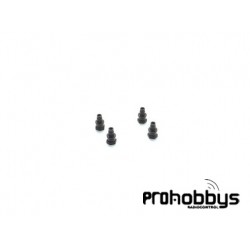 Soporte superior amortiguador (4 Uds.) Hobbytech STR8 / Spirit / NXT HT595015