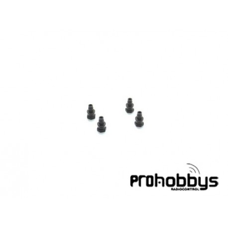 Soporte superior amortiguador (4 Uds.) Hobbytech STR8 / Spirit / NXT HT595015