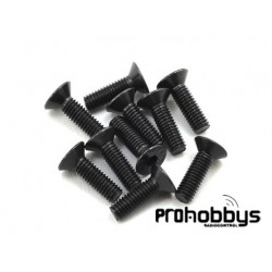 Tornillo 3X20cabeza avellanado 10 und.