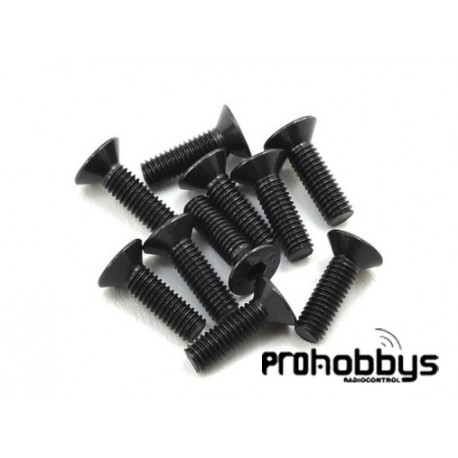 Tornillo 3X20cabeza avellanado 10 und.