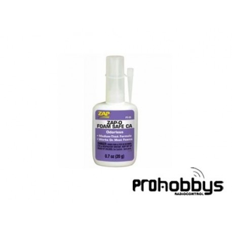 Pegamento Ciano Foam ZAPT-25 Odorless 20gr