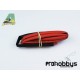Tubo termo 5mm Rojo y Negro (2 x 0,5mts)